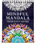 Mandala Coloring Book for Adults Spiral Bound, 50 Unique Relaxing Designs