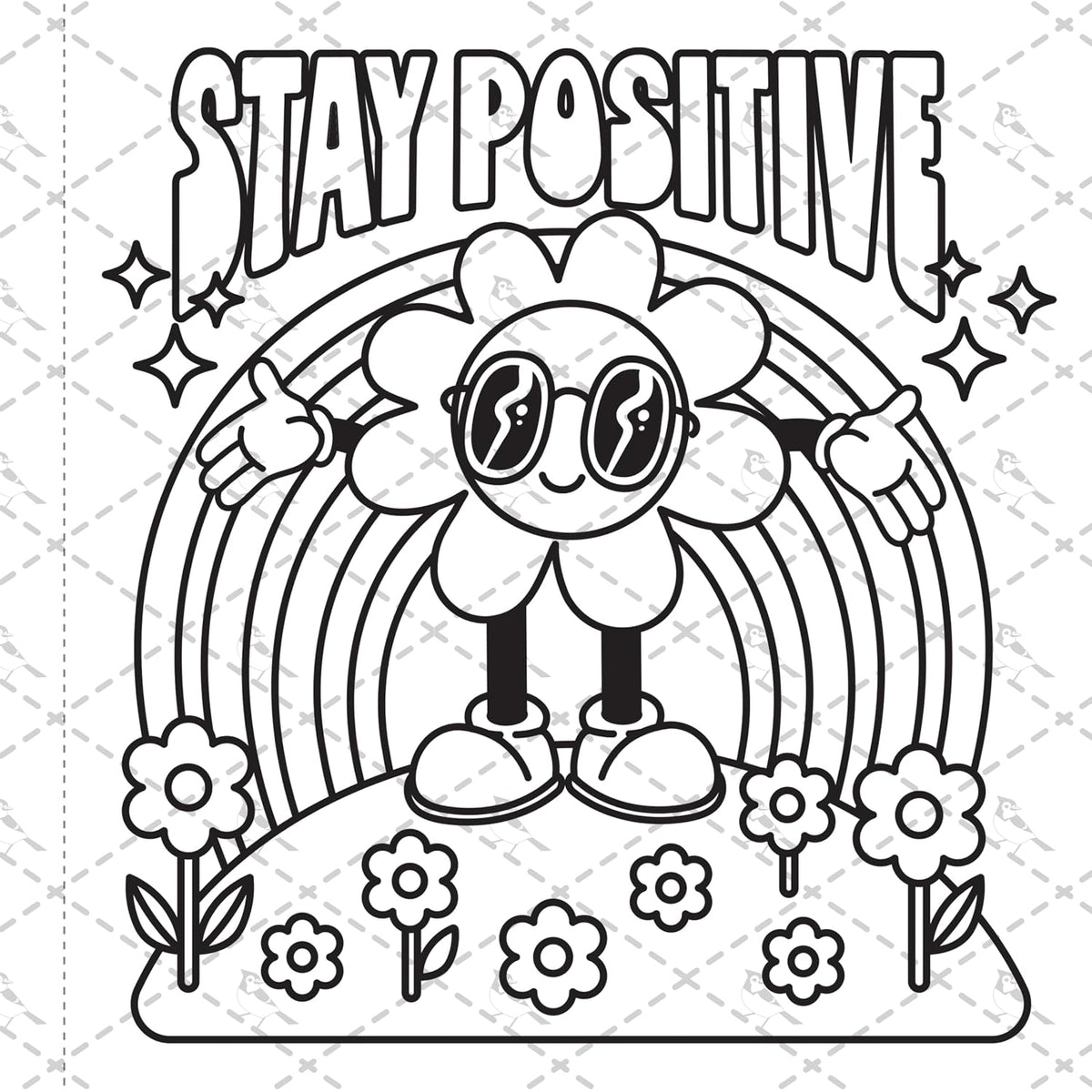 Cozy Coloring Good Vibes: 50+ Bold and Easy Pages to Color