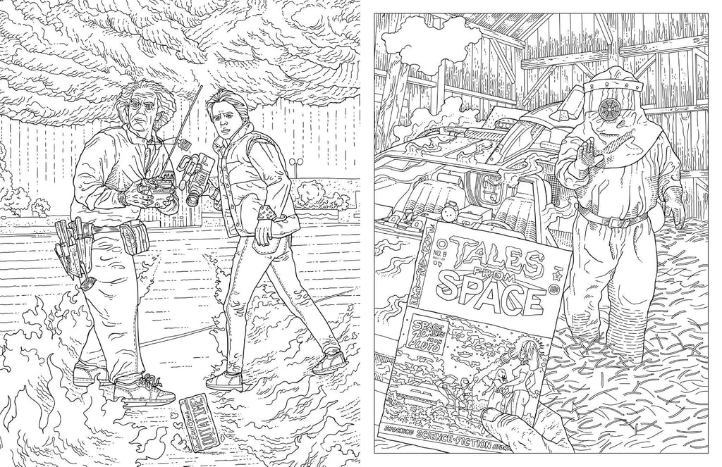 Back to the Future: The Official Coloring Book