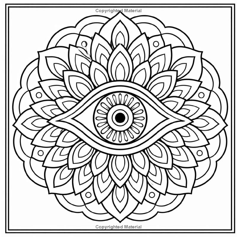 Bold Mandalas for Relaxation: Mindful Patterns for Stress Relief and Calm