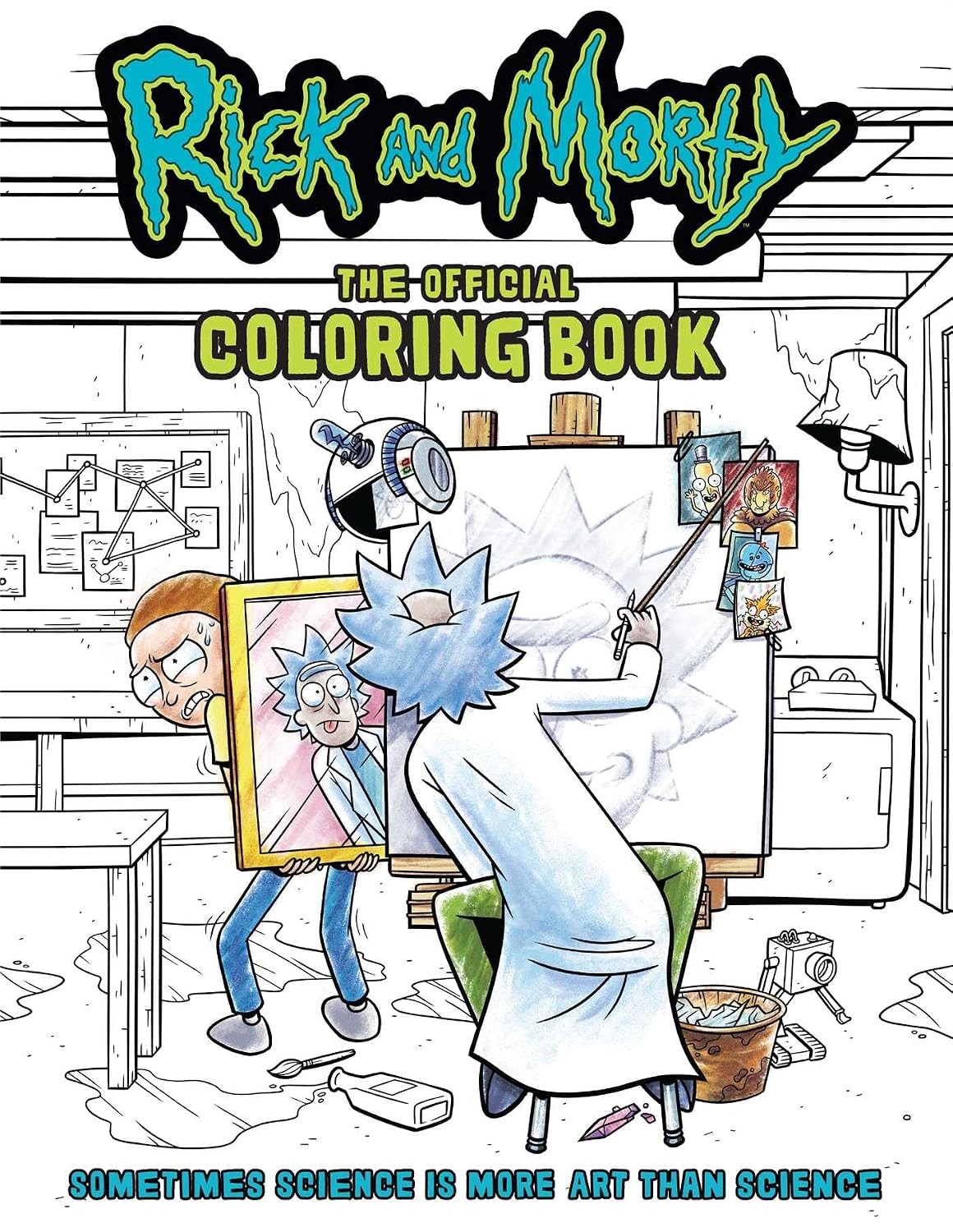 Rick and Morty: The Official Coloring Book